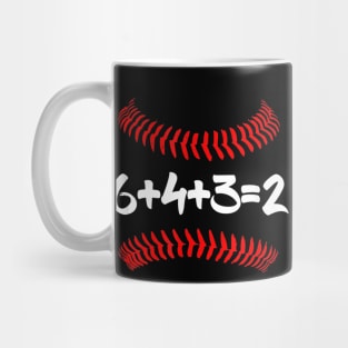 6432 Baseball Math Double Play Mug